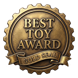 Oppenheim Toy Portfolio Platinum Seal Badge